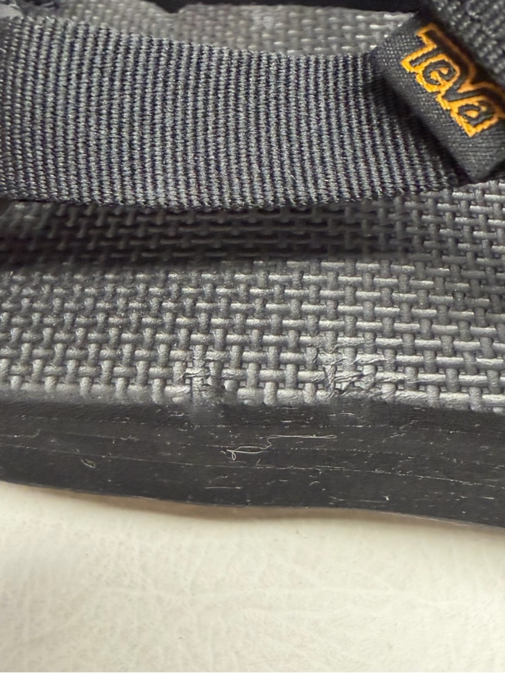 Teva Black Platform Sport Sandals - Picture 8 of 9